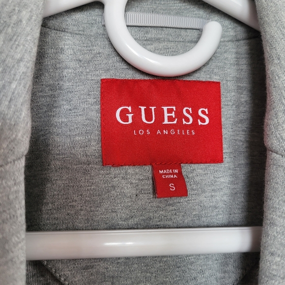 Guess Men Blazer Jacket Light Grey - Picture 4 of 12